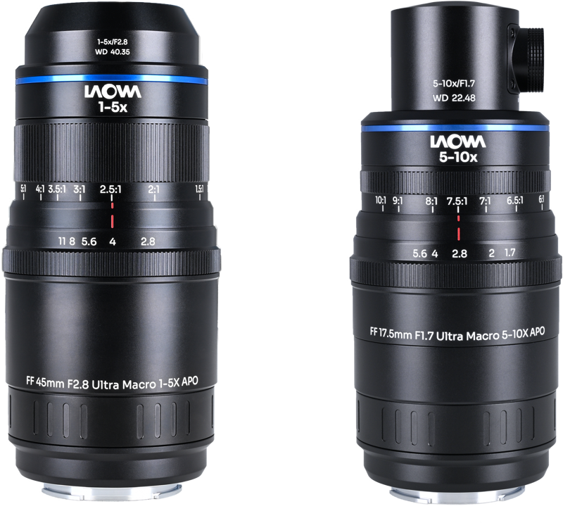 LAOWA Aksen 2-lens Bundle  [45mm f/2.8, 17.5mm f/1.7 (Coaxial Illumination Version)] Sony FE