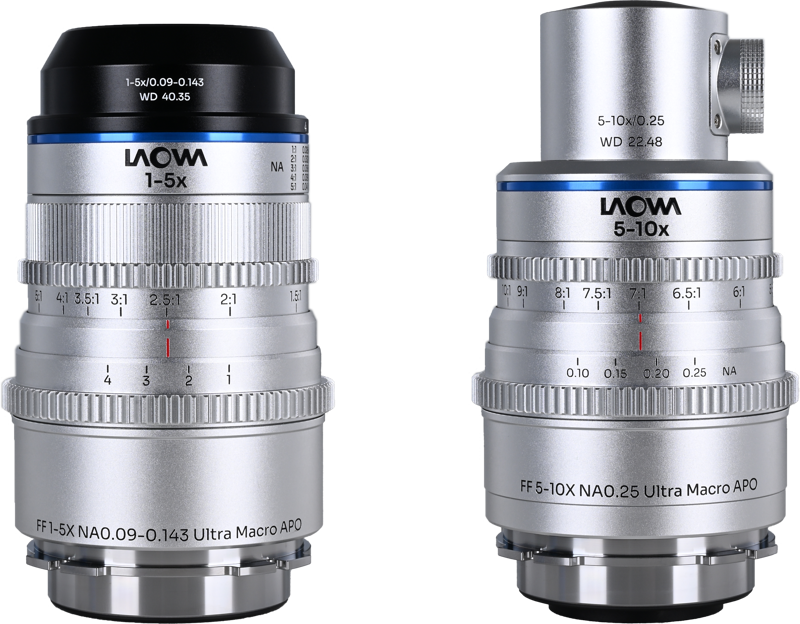 LAOWA Aksen 2-lens Cine Bundle  [45mm f/2.8, 17.5mm f/1.7 (Coaxial Illumination Version)] Arri PL