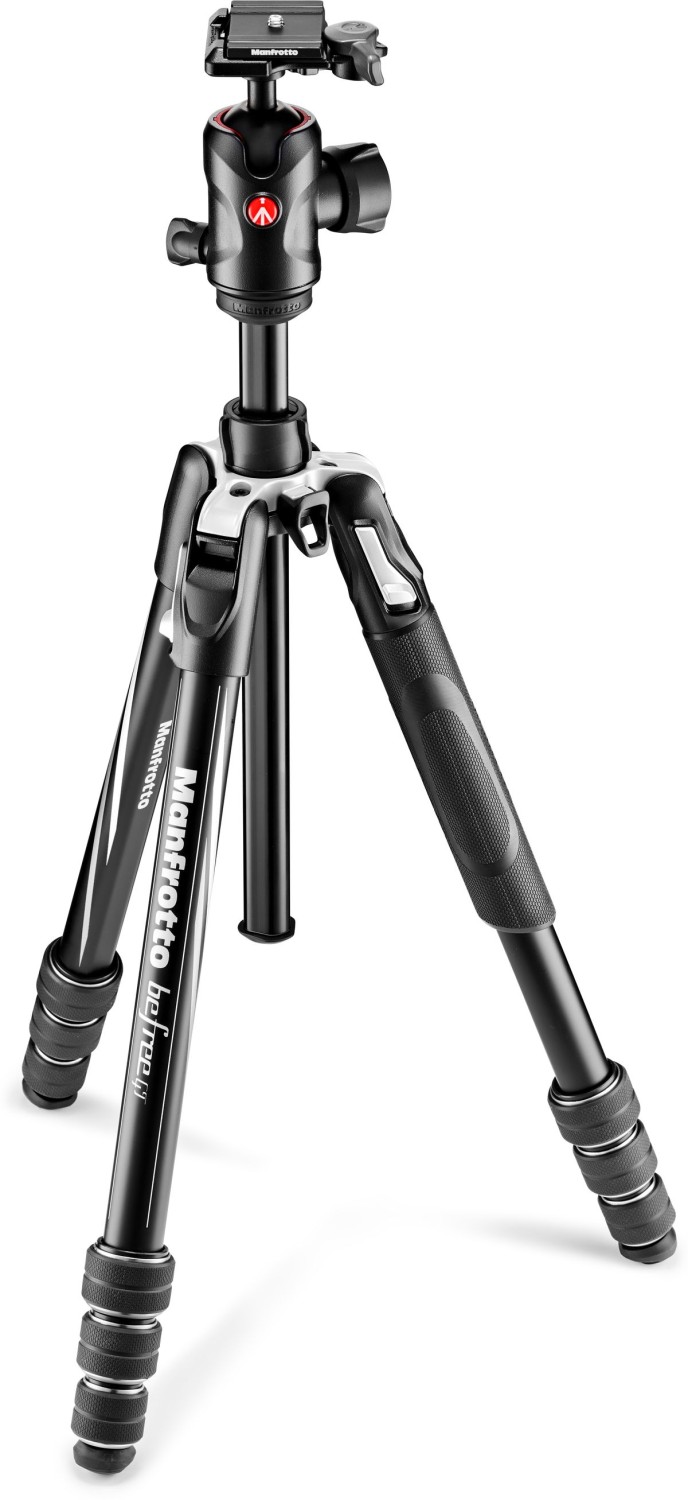 Manfrotto Befree GT MKBFRTA4GT-BH – Aluminium Travel Tripod with 496 Ball Head