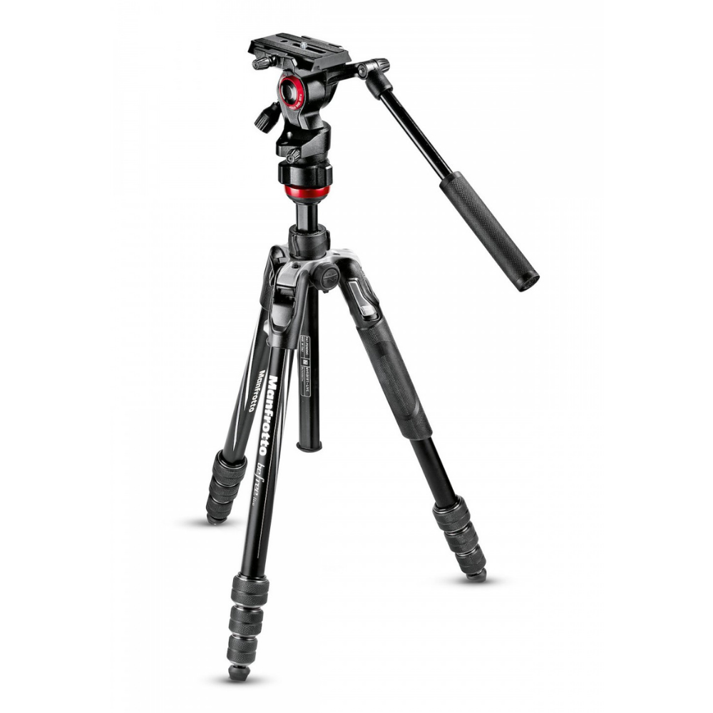Manfrotto Befree Live – aluminium video tripod M‑Lock/Twist
