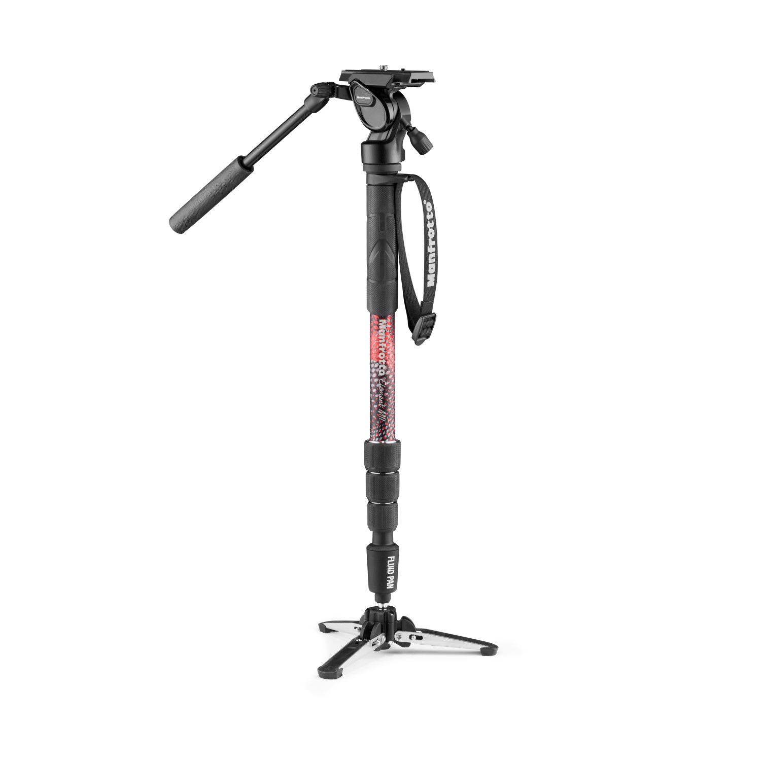 Manfrotto Element MII Video Monopod Aluminium Kit with Fluid Head