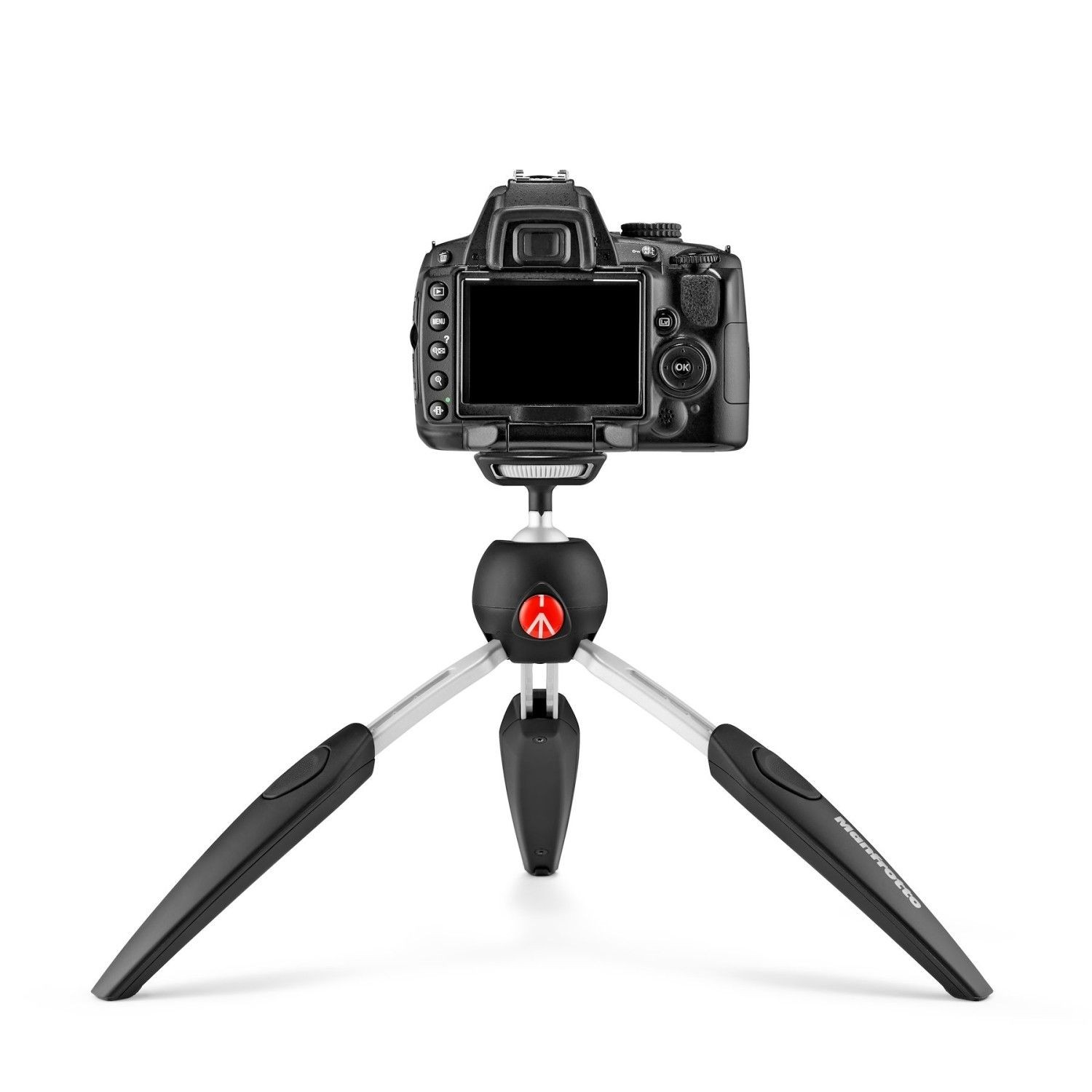 Manfrotto PIXI EVO MTPIXIEVO-BK – black two-section mini tripod