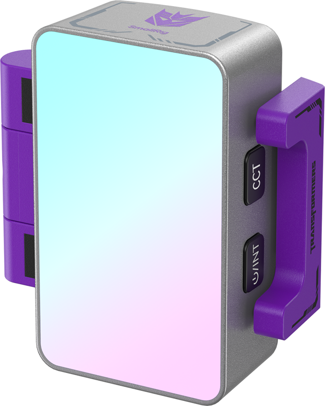 SMALLRIG 6370 Bi-Color LED Video Light for DJI Osmo Pocket 3 /4 /4P and Xtra Muse (Megatron Edition)
