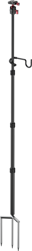 SMALLRIG 6397 Monopod with Triple Ground Spikes and Panoramic Ball Head with Arca-Swiss Plate