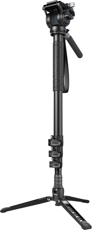 SMALLRIG 6622 Aluminum Monopod (4 sections) with Videohead