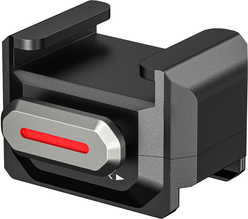 SMALLRIG 6910 Adapter with Cold Shoe Mount for SR-MicroSlide