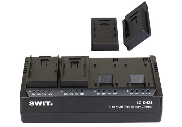 SWIT LC-D421 4-channel charger