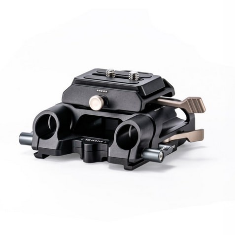 Tilta Arca Height Adjustable 15mm LWS Baseplate - Black