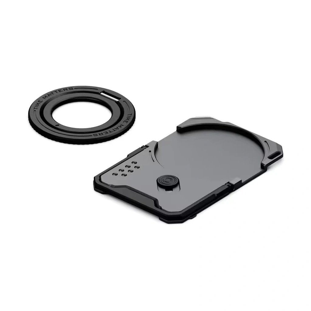 Tilta Khronos Multi-Functional Magnetic Backplate for iPhone 17 Pro - Space Gray