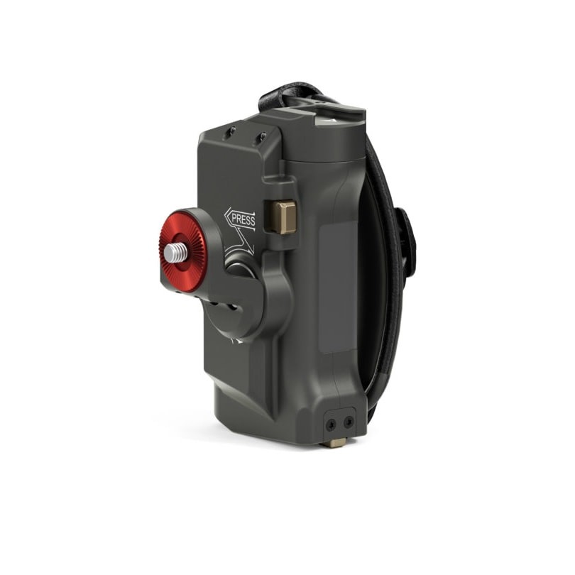 Tiltaing Left Side Advanced Power Handle with Run/Stop Type III (F570 Battery) - Tilta Grey