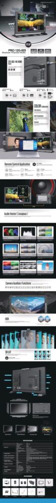 17.3" LILLIPUT Q17 Full-HD 12G-SDI production/broadcast monitor