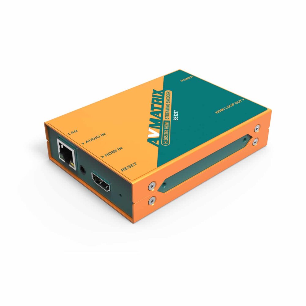 AVMATRIX SE1217 H.264/265 HDMI streaming encoder