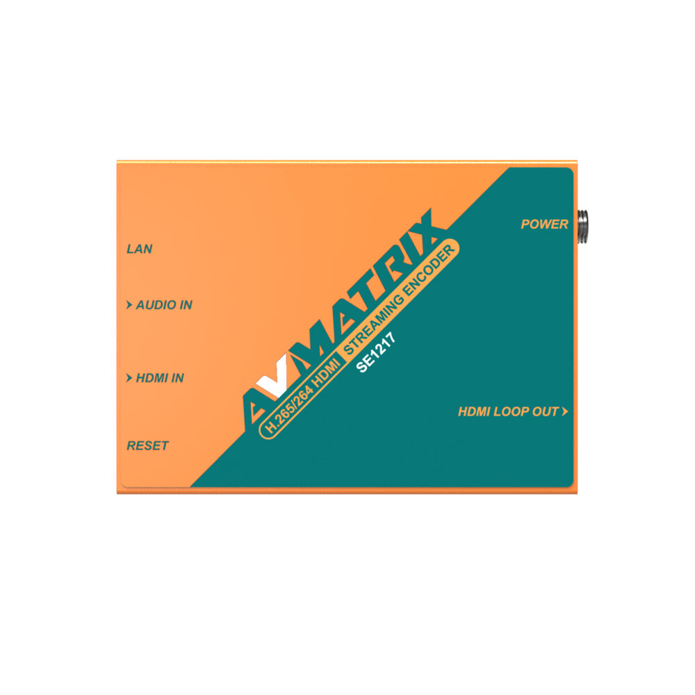 AVMATRIX SE1217 H.264/265 HDMI streaming encoder