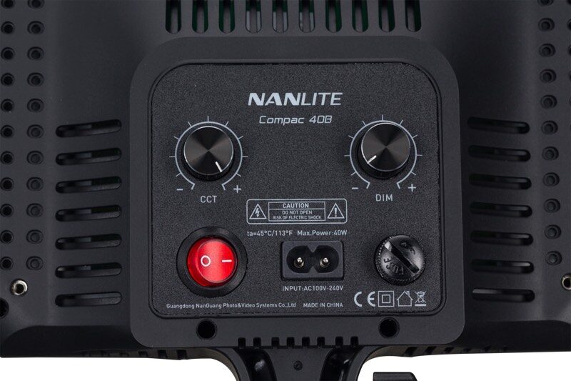 NANLITE Compac 40B Bi-color LED Photo Light