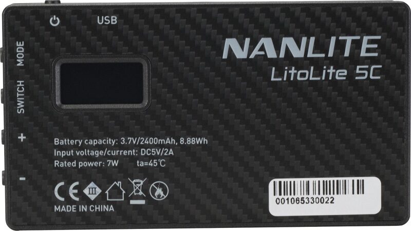 NANLITE LitoLite 5C RGBWW LED Pocket Light