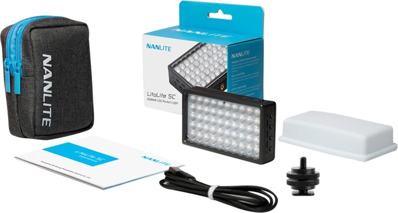 NANLITE LitoLite 5C RGBWW LED Pocket Light
