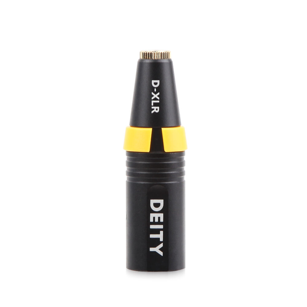 DEITY D-XLR XLR phantom power to 3.5mm TRS converter