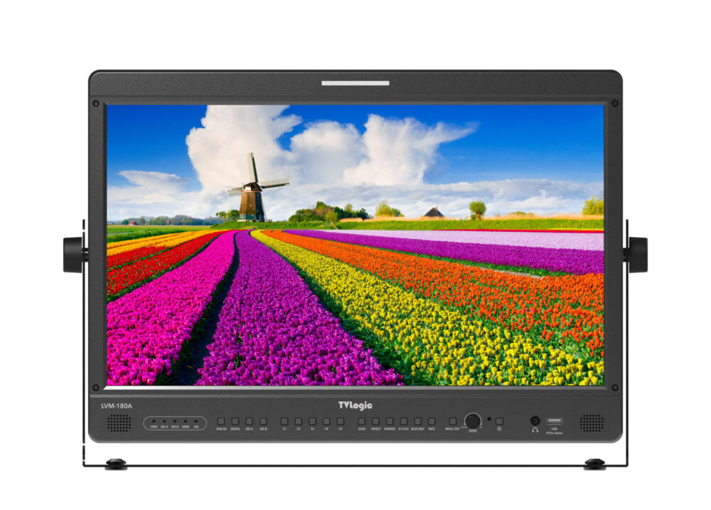 18.5" TVLOGIC LVM-180A FHD stuudio monitor