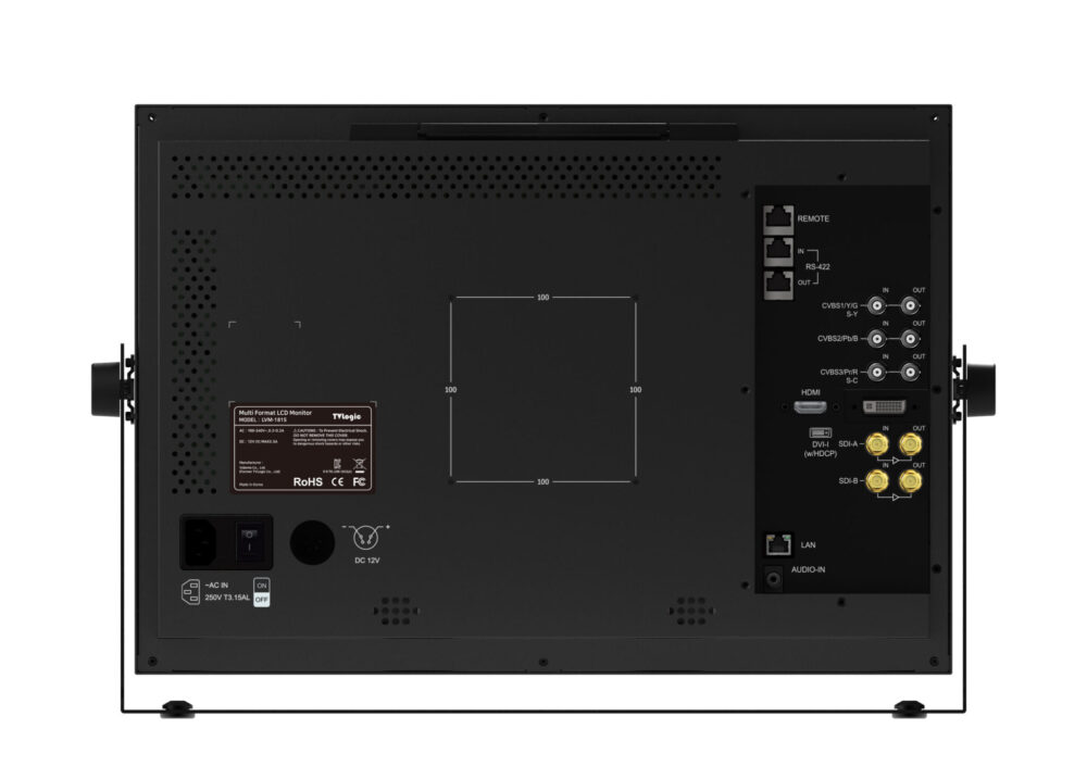 18.5" TVLOGIC LVM-181S FHD stuudio monitor