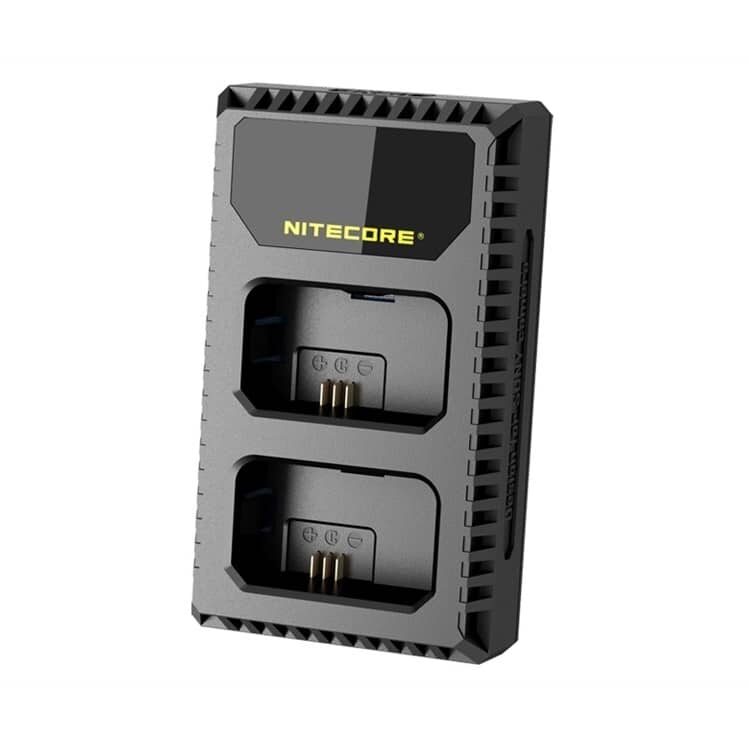 NITECORE USN1 dual slot digital USB charger for SONY NP-FW50 batteries