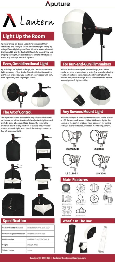 APUTURE Lantern