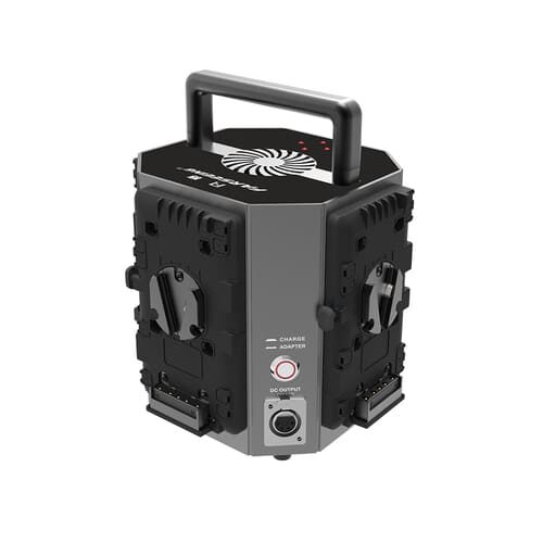 FARSEEING alumiiniumkorpusega V-mount 4x4A akulaadija