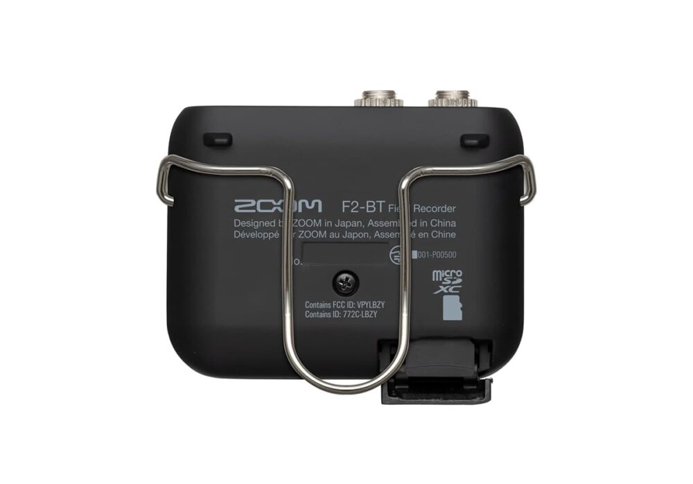 ZOOM F2-BT field recorder with Bluetooth and lavalier mic