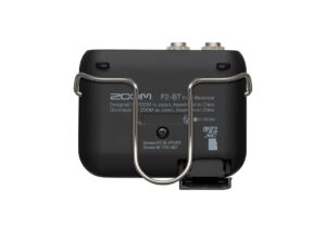 ZOOM F2-BT field recorder with Bluetooth and lavalier mic