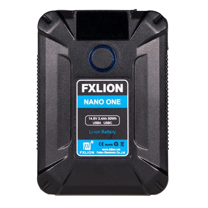 FXLION Nano One V-mount 50Wh battery