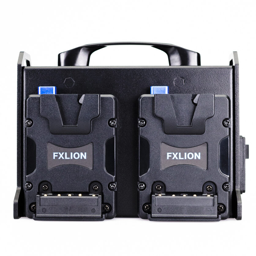 FXLION 4 channel charger for Nano V-mount batteries