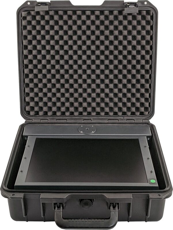 DATAVIDEO TP-800 conference prompter in hard case