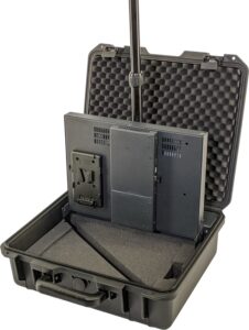 DATAVIDEO TP-800 conference prompter in hard case