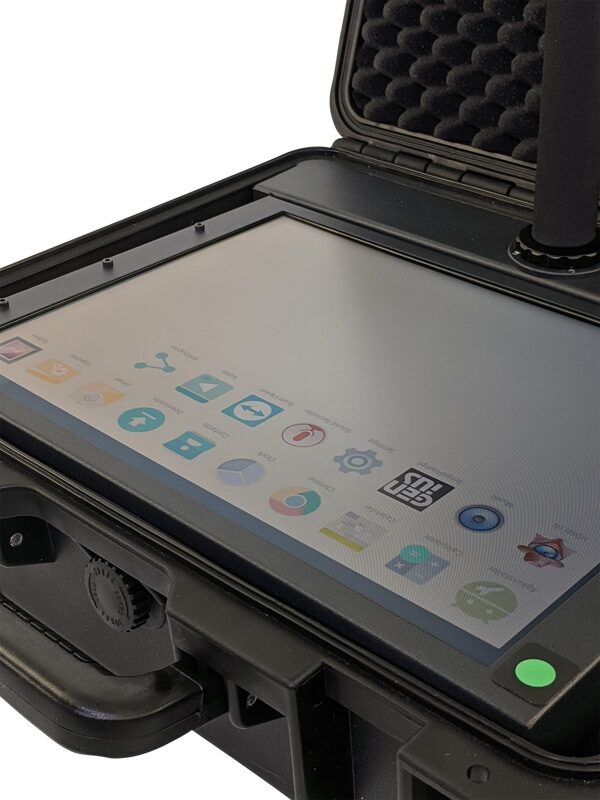 DATAVIDEO TP-800 conference prompter in hard case