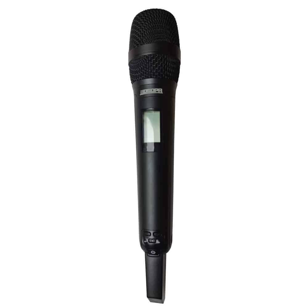DSPPA D5816 nelja kanaliga UHF raadiomikrofonide vastuvõtja