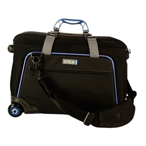 ORCA OR-10 camera bag with built in trolley
