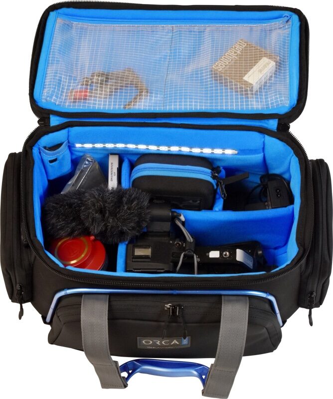 ORCA OR-5 shoulder camera bag with external pockets