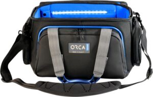ORCA OR-5 shoulder camera bag with external pockets