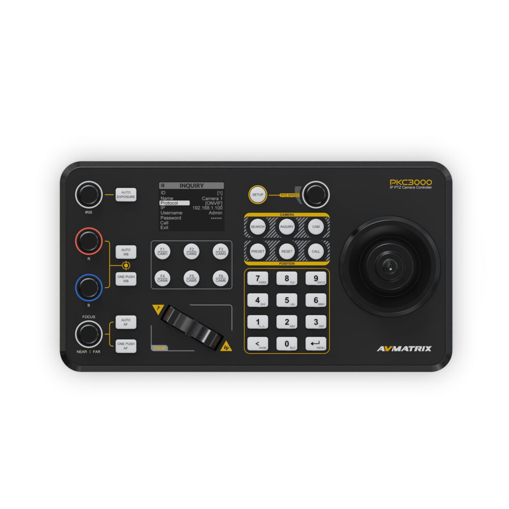 AVMATRIX PKC3000 PTZ camera IP network controller