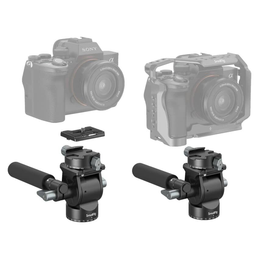 SMALLRIG 3457 Lightweight Fluid Video Head