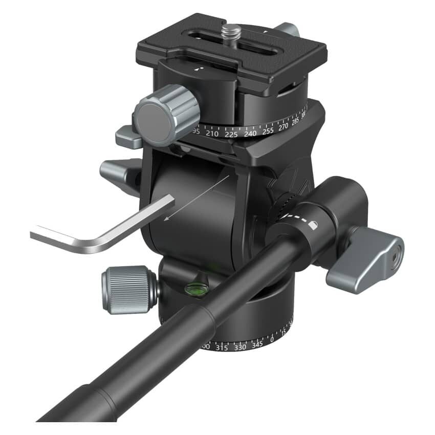 SMALLRIG 3457 Lightweight Fluid Video Head