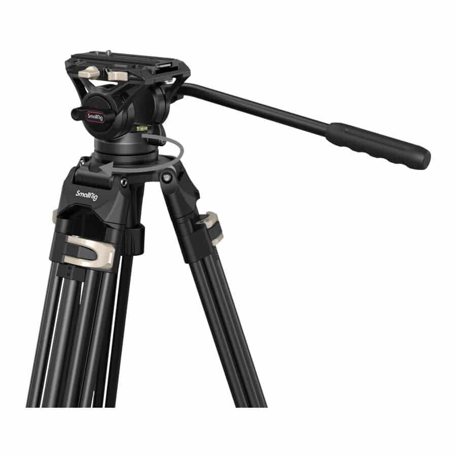 SMALLRIG 3751 Video Tripod Heavy-Duty with Fluid Head AD-01