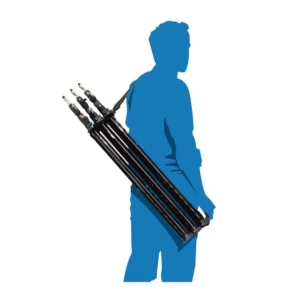 KUPO 080AC Stackable Air Cushioned Midi Light Stand 240cm
