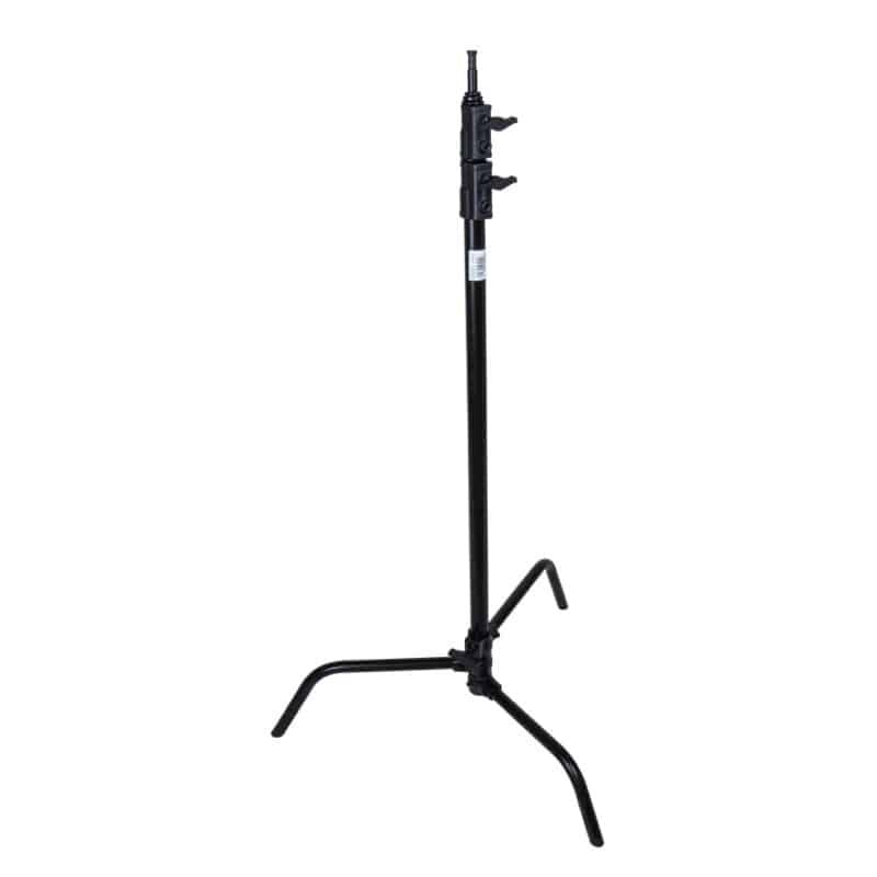 KUPO CL-40MB / CL-40M 40" Master C-Stand With Sliding Leg and Quick-Release System - Black / Silver