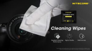 NITECORE Cleaning Wipes, 60 pcs/box