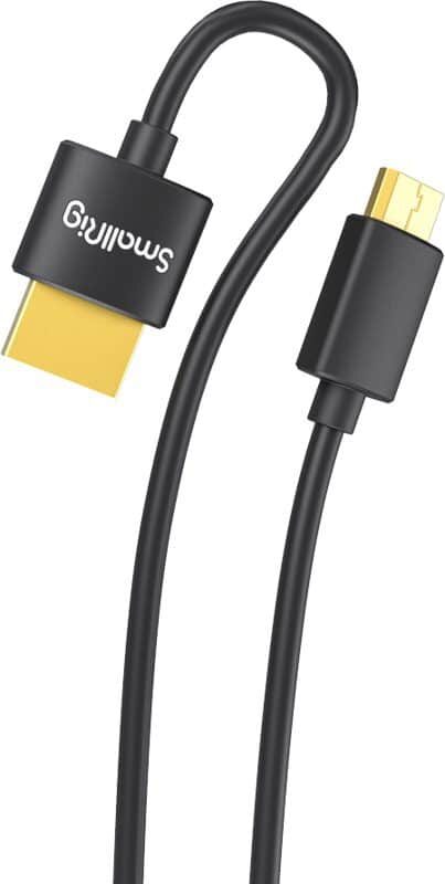 SMALLRIG Ultra Slim Mini HDMI->HDMI cable