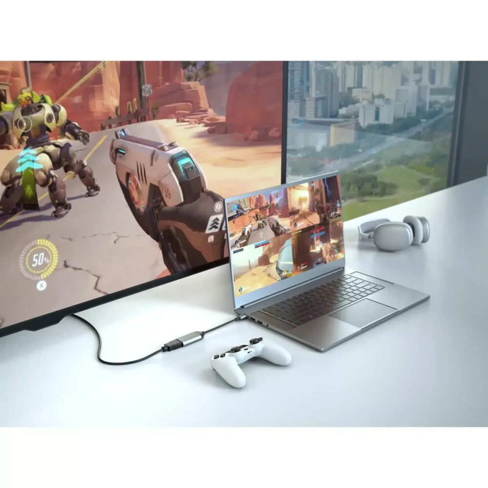 HYPERDRIVE USB-C to 8K 60Hz / 4K 144Hz HDMI adapter
