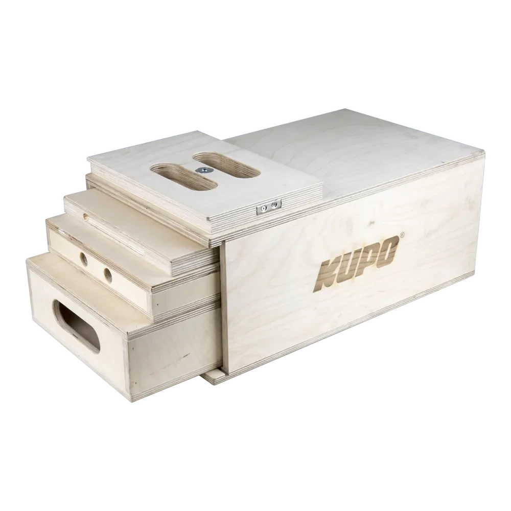 KUPO KAB-41K 4-1 Nesting Apple Box Set Pancake, Quarter, Half&Full Apple Box