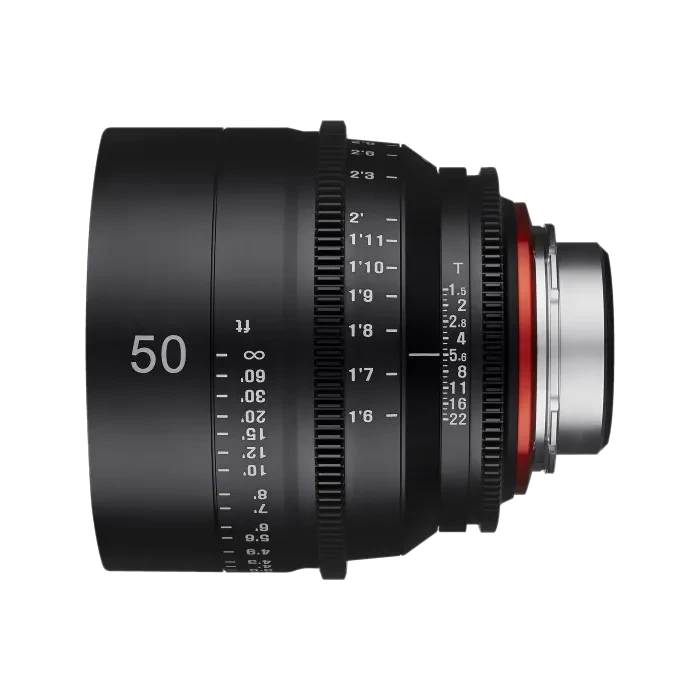 SAMYANG Xeen 50mm lens T1.5