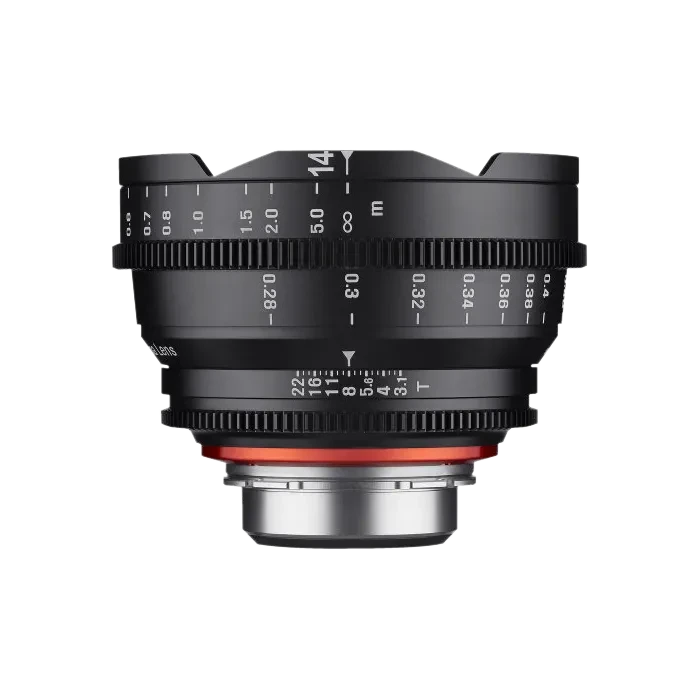 SAMYANG Xeen 14mm lens T3.1