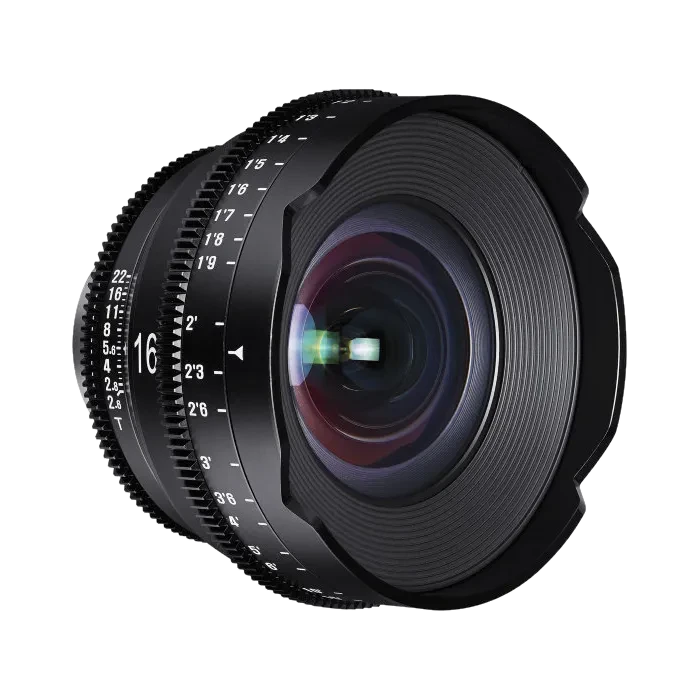 SAMYANG Xeen 16mm lens T2.6
